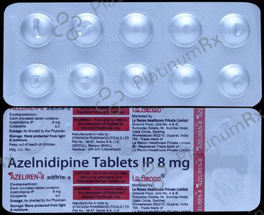 Azeliren 8mg Tablet