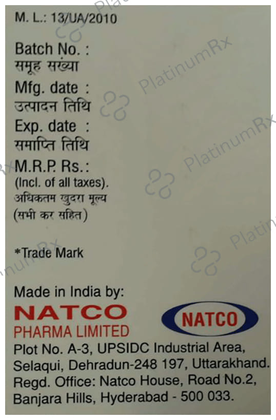 Veenat 100mg Capsule 10s