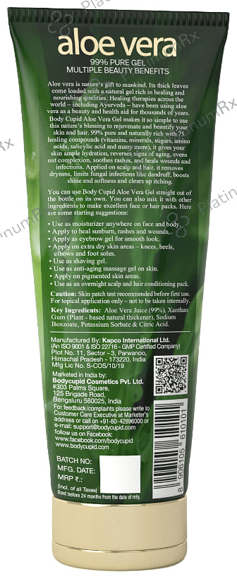 Body Cupid Aloe Vera 99% Pure Gel