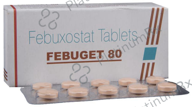 Febuget 80mg Tablet 10s