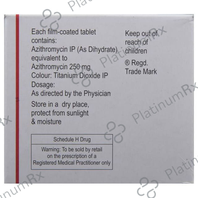Azifast 250mg Tablet 6s (Ipca)