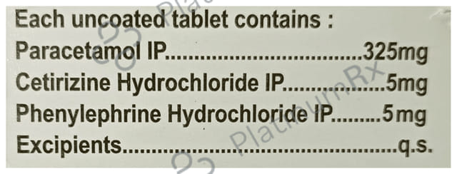 Elly Cold 5/325/5mg Tablet 10s