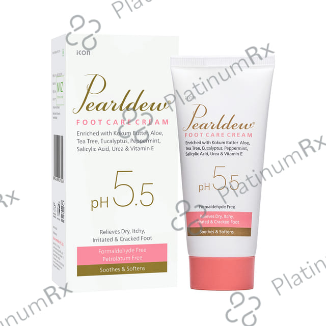 Pearldew Foot Care Cream (60gm Each) 1 Tube