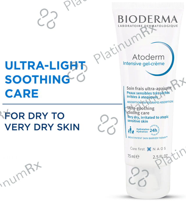 Bioderma Atoderm Intensive Gel Ultra Soothing Cream 75ml