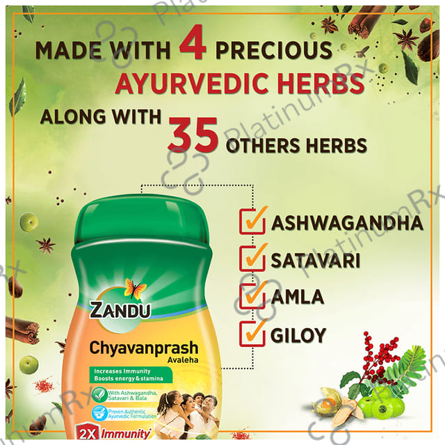Zandu Chyavanprash Avaleha - For Immunity, Strength & Stamina 900 gm