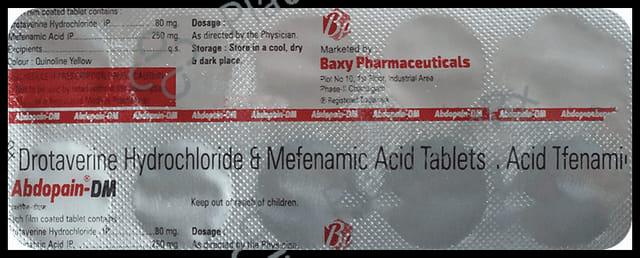 Abdopain DM 100/250mg Tablet 10s