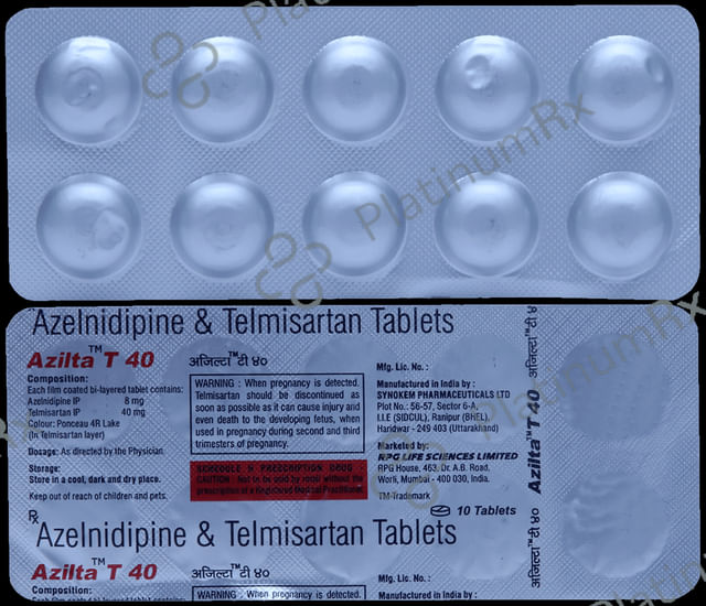 Azilta T 40 Tablet