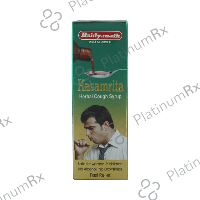 Baidyanath (Jhansi) Kasamrita Herbal Cough Syrup 100 ml