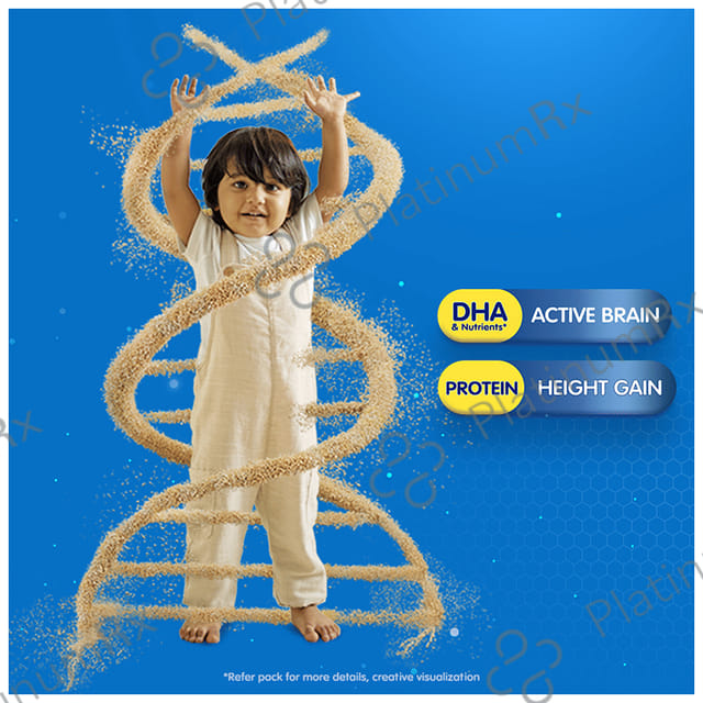 Horlicks Junior- For Kids' Active Brain & Height Gain - Flavour Vanilla 1 kg