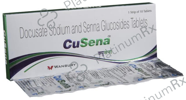 Cusena 100/86mg Tablet 10s