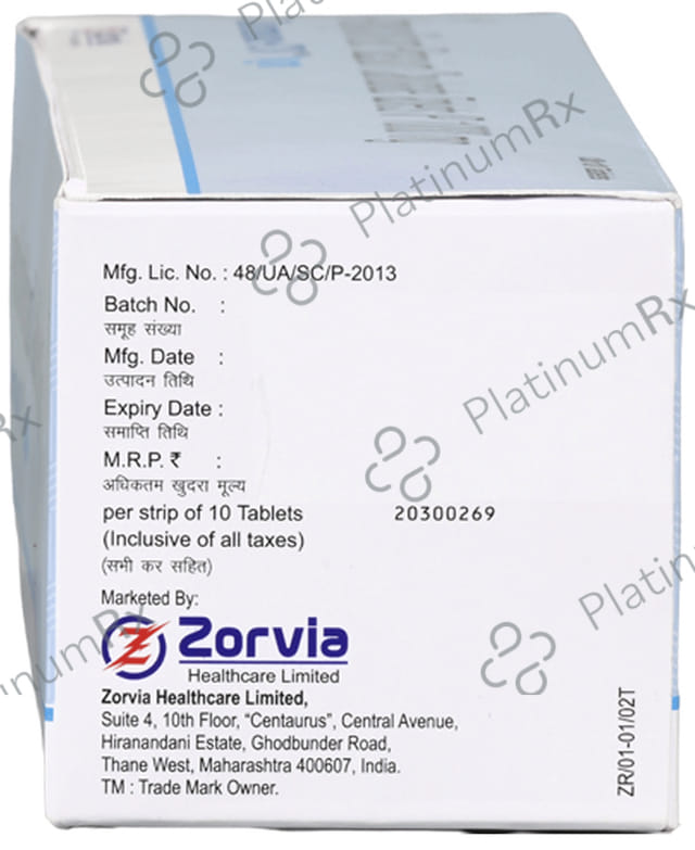 Zormox CV 875/125mg Tablet 10s
