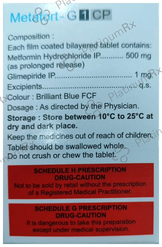 Metafort G1 CP Tablet PR