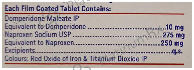 Quickrel 250/10mg Tablet 10s