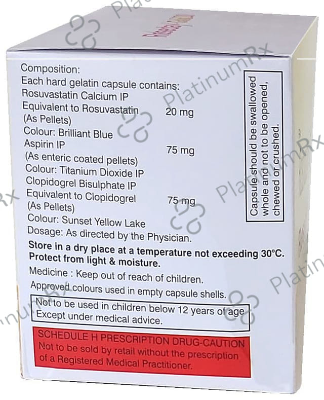 Roseday Gold 75/20/75mg Capsule 10s