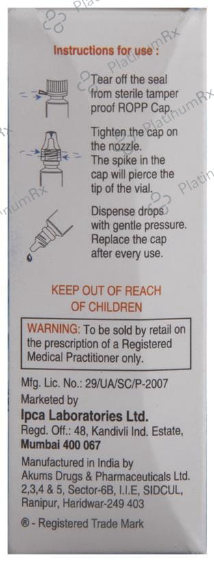 Aquasurge Max 1% Eye Drop 10ml