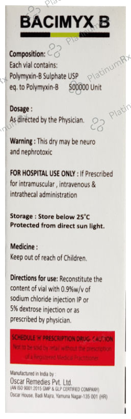 Bacimyx B Injection