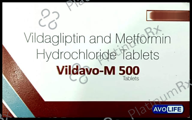 Vildavo-M 500 Tablet