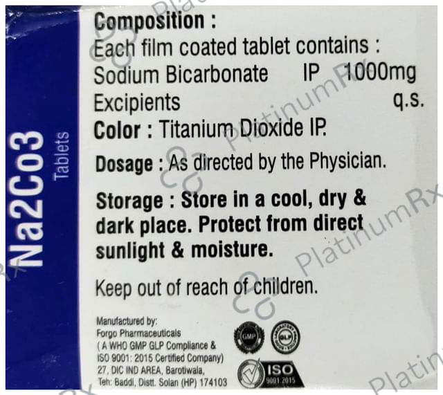 Na2Co3 Tablet