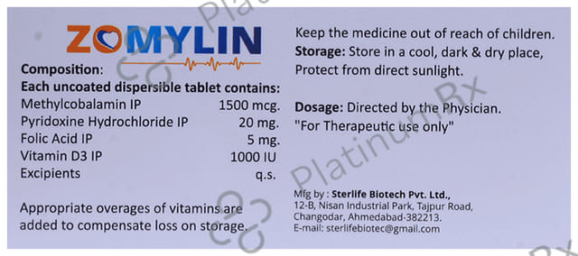 Zomylin Tablet