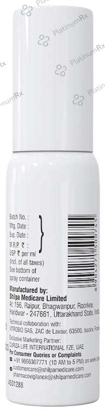 Oraal Spray (20ml Each) 1 Bottle