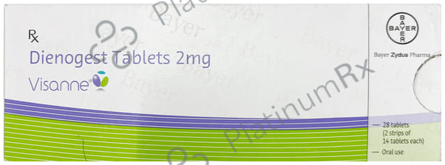 Visanne 2mg Tablet 14s