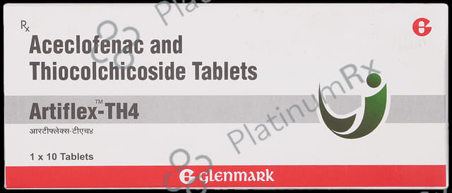 Artiflex TH 100/4mg Tablet 10s