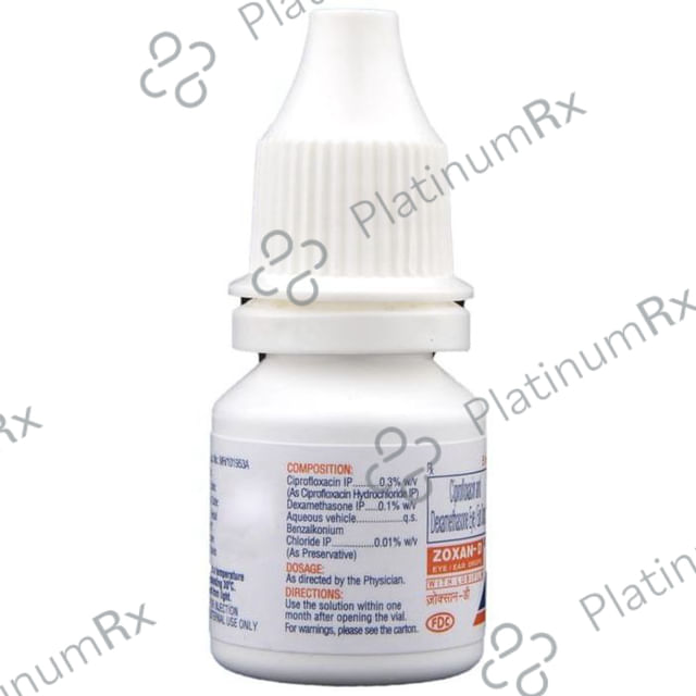 Zoxan D Eye/Ear Drops 10ml