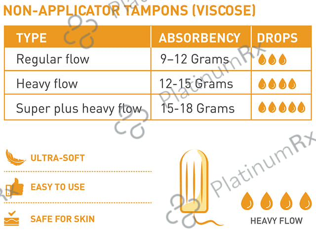 Sirona Now Periods Made Easy Premium Digital Tampons Super 20s