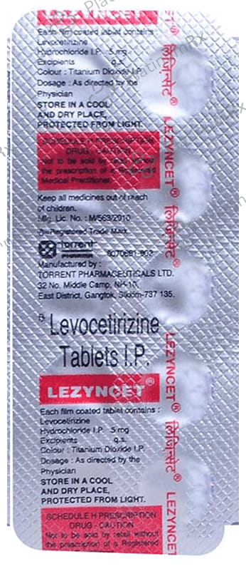 Lezyncet 5mg Tablet 10s