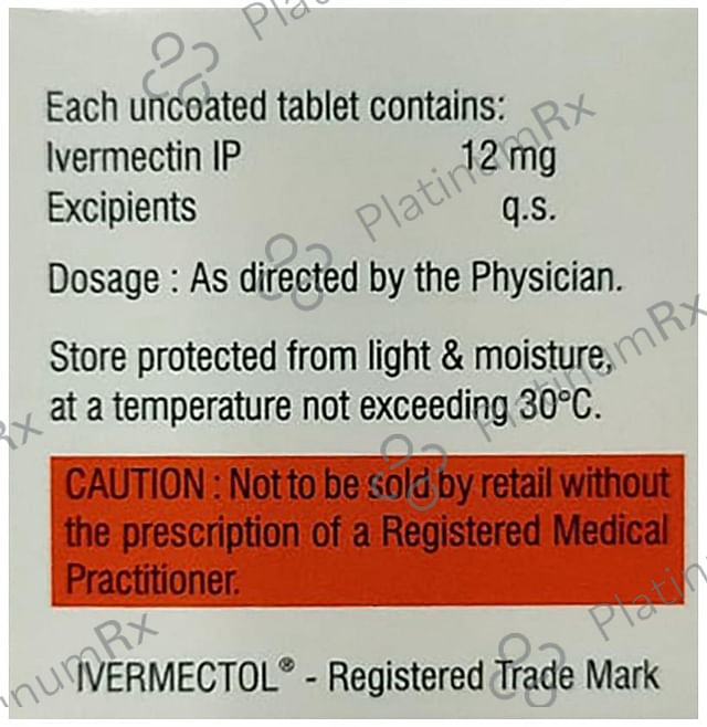 New Ivermectol 12 Tablet