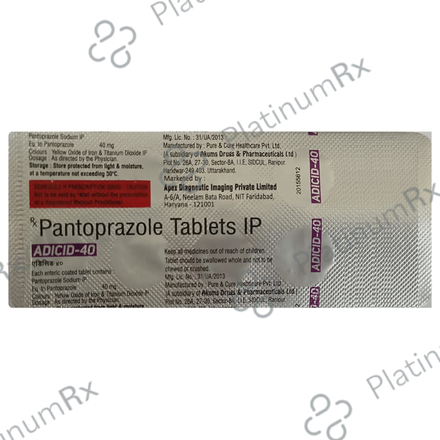 Adicid 40 Tablet