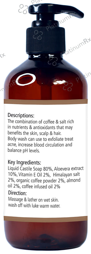 Natuur Anti-Aging & Aura Cleansing Body Wash Coffee & Salt