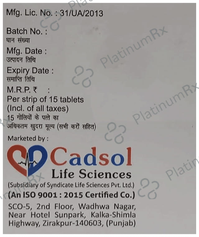 Glycihold M1 Tablet PR 15s