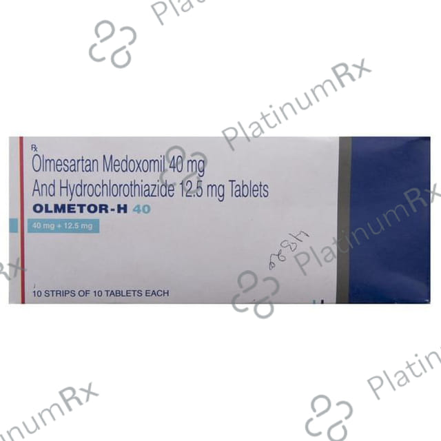 Olmetor H 40/12.5mg Tablet 10s