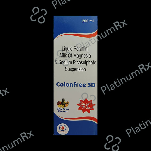 Colonfree 3D Oral Suspension Mix Fruit Sugar Free