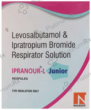 Ipranour L 0.63mg/500mcg Junior Respules 5X2.5ml