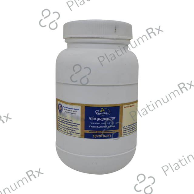 Dhootapapeshwar Vasant Kusumakar Ras Tablet 1000 tablets