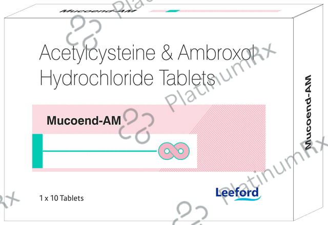Mucoend AM 300/30mg Tablet 10s