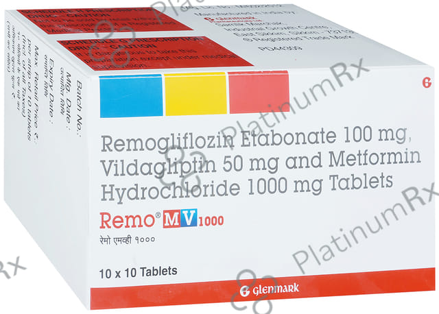 Remo MV 1000mg Tablet 10s