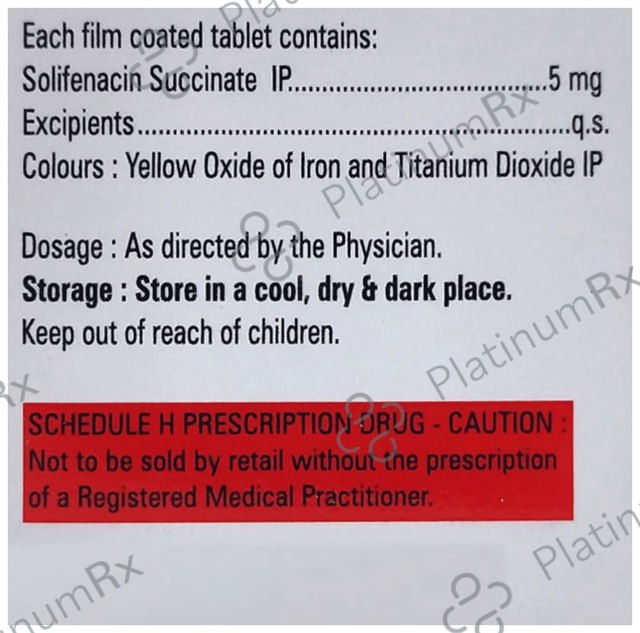 Soliwise 5mg Tablet 10s