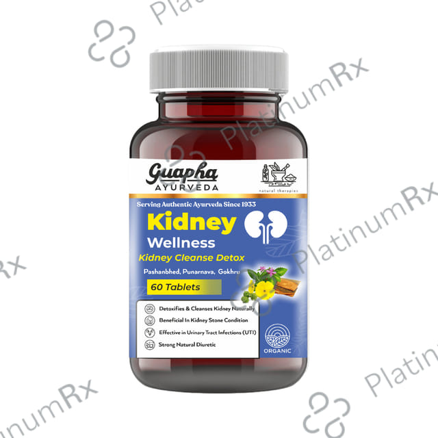 Guapha Ayurveda Kidney Wellness Tablet