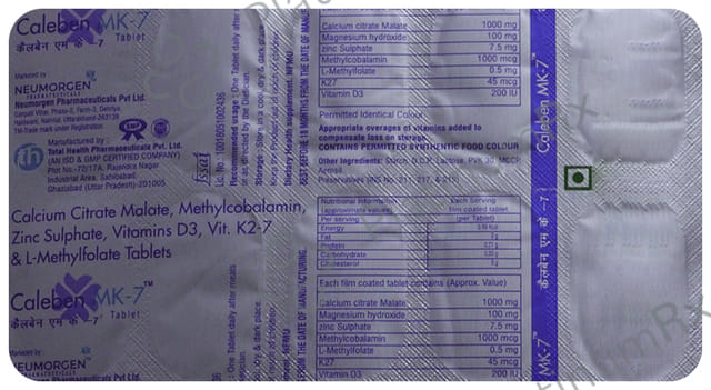 Caleben MK 7 Tablet 10s