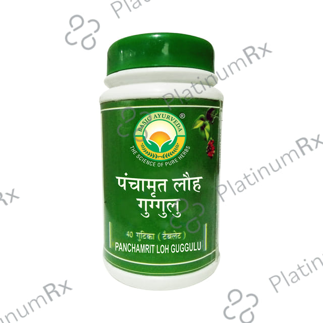 Basic Ayurveda Panchamrit Loh Guggulu Tablet
