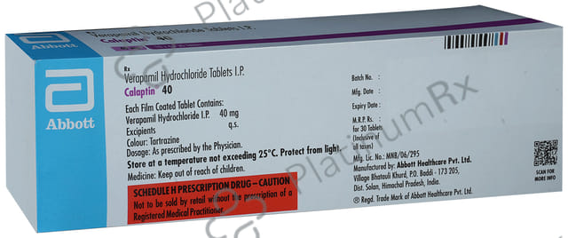 Calaptin 40mg Tablet 30s