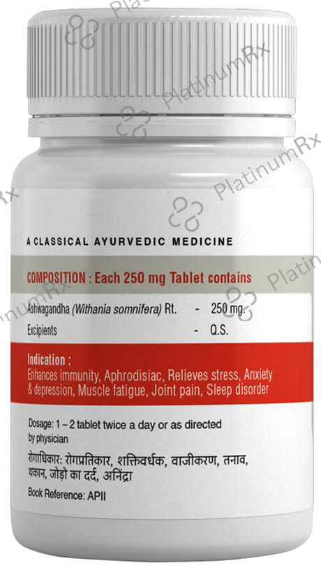 Uma Ayurveda Ashwagandha Ghan Vati Tablet 60s