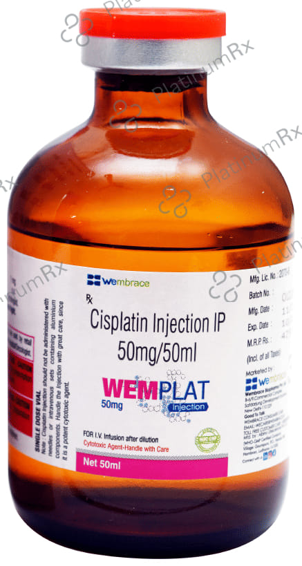 Wemplat 50mg Injection 50ml