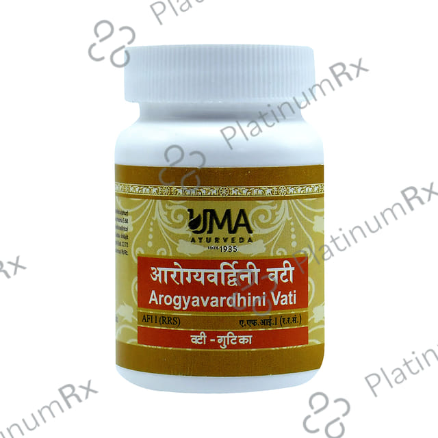 Uma Ayurveda Arogyavardhini Vati Tablet 1000 tablets