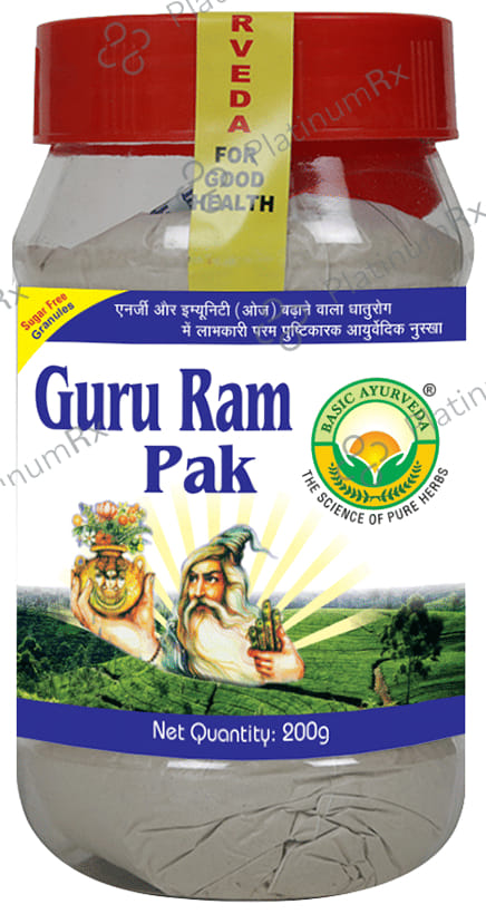 Basic Ayurveda Guru Ram Pak Granules Sugar Free
