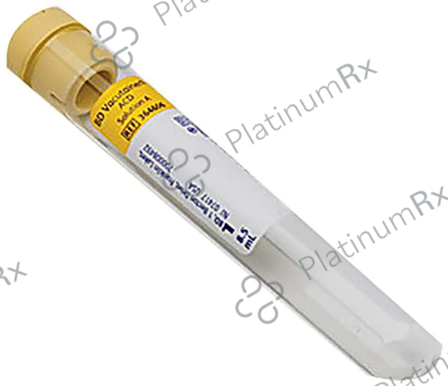 BD 364606 Vacutainer with ACD Solution A Blood Collection Tube