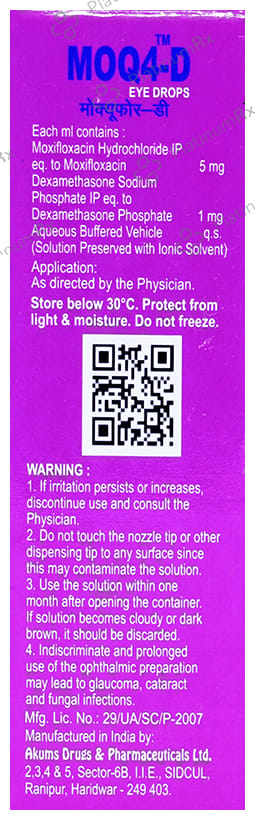 Moq4-D Eye Drop 5 ml